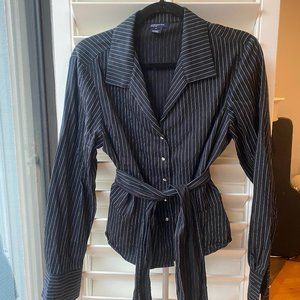 Jones New York - Black Business Blouse - Size L